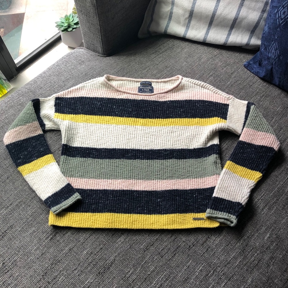 Abercrombie and Fitch striped sweater